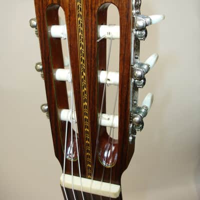 Vintage Aria A555 Classical Nylon-String Acoustic Guitar w/ Case image 10