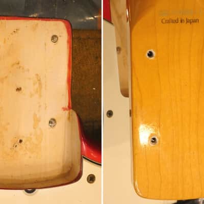 FENDER Jazz Bass JB'62 1998 - CAR Candy Apple Red - Japan Import image 9