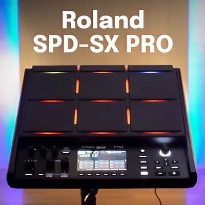 Roland SPD-SX Pro  9-Zone Digital Percussion Sampling Pad 2022 - Present - Black image 1