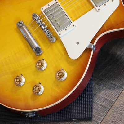 Case Queen! 2010 Gibson Custom Shop Michael Bloomfield '59 Les Paul Standard Electric Guitar VOS Bloomfield Burst + COA OHSC image 7