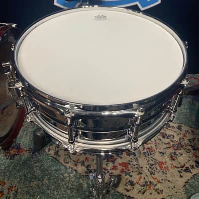 Pearl - 5x14" STH1450S SensiTone Custom Alloy Tube Lug Steel Snare Drum 2000s image 12