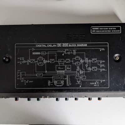 Boss DE-200 Rack Mount Digital Delay Effects Unit – Used image 2