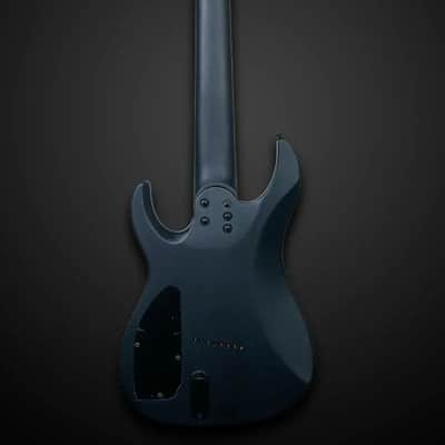 Legator N8F-INK Ninja Bolt-On 8-String Multi-Scale Electric Guitar - Satin Ilya Black image 2