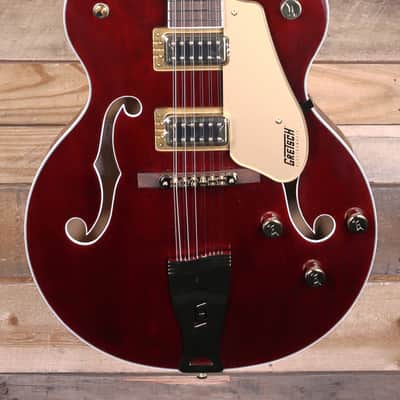 Gretsch G5422G-12 Electromatic Classic Hollow Body Double-Cut 12-String Electric Guitar Walnut Stain w/ Gold Hardware image 1