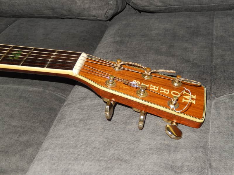 MADE IN 1983 MORRIS MD525 - ABSOLUTELY AMAZING D45 STYLE | Reverb