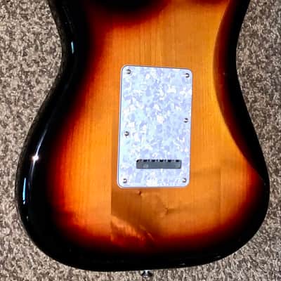 2022 Fender Player Stratocaster sunburst electric  guitar emg pickups image 8