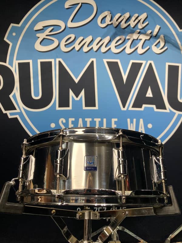 Taye - 5x14" Metal 10-Lug Snare Drum - Chrome image 1