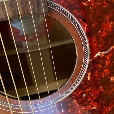 Norman ST30 MJ Havana Burst Element Mini Jumbo Acoustic Electric Guitar w/Bag image 6