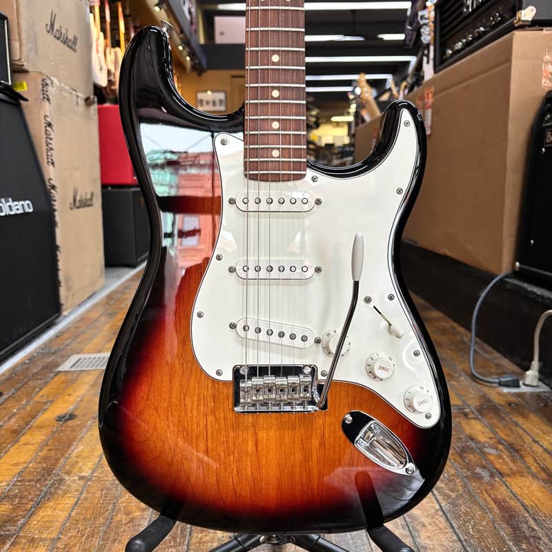 Fender Player Stratocaster Electric Guitar 2021 3-Color Sunburst w/Gator Hard Case image 1