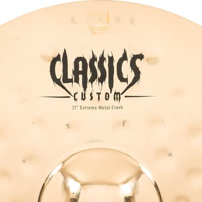 MEINL CC17EMC-B Classics Custom Extreme Metal Crash 17 Zoll Becken brillant image 6