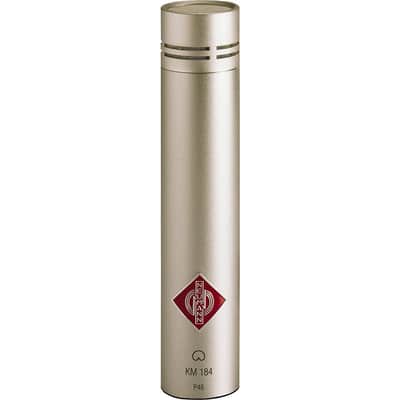 Mint Neumann KM 184 NI Small Diaphragm Condenser Microphone Satin Nickel image 1