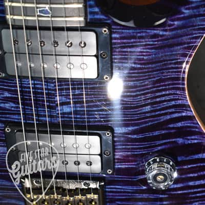 Pre-Owned Paul Reed Smith Private Stock Custom 24 - Aqua Violet with PRS Hard Shell Case image 18