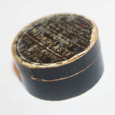 Vintage 1960's Cardboard Box Container Hidersine Hiderpaste Peg Paste To Prevent Pegs Slipping The Hidersine Co Ltd London Case Candy image 6