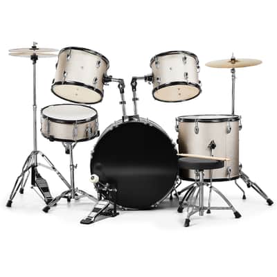 🎸5 Piece Full Size Acoustic Drum Kit with Snare, Cymbal, and Throne🎸 image 3