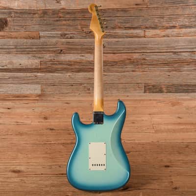 Fender Custom Shop '62 Stratocaster Journeyman Relic Surf Blue Burst 2024 image 5