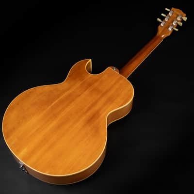 1989 Gibson ES-175 D - Antique Natural | USA Vintage Archtop Hollowbody Jazz Guitar Post Norlin Good Wood Era Mahogany Back & Sides 3.19kg | OHSC image 12
