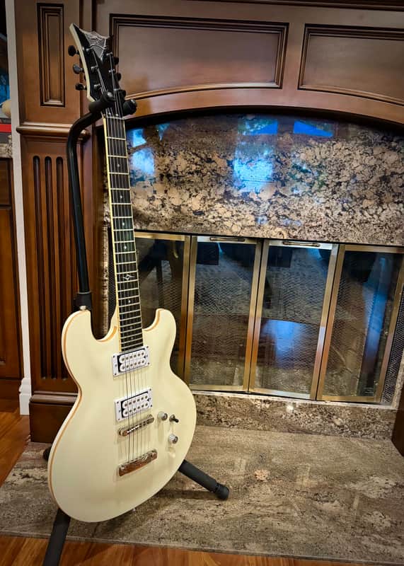 2009 DBZ Imperial Solid Body Electric Guitar - White (Excellent Condition) image 1