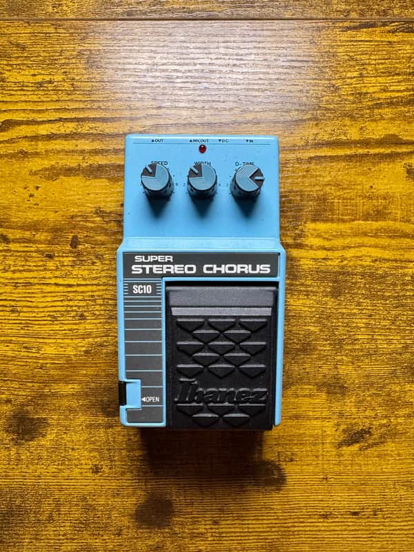 Ibanez SC10 Super Stereo Chorus 1980s - Blue