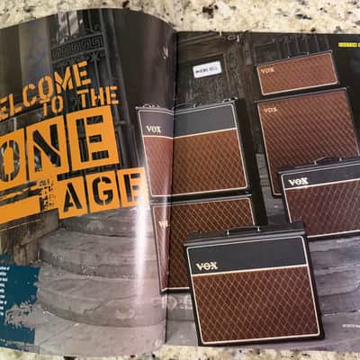 Vox Catalog 2006 AC15 AC 30 Custom Classic Wah Valvetronix Pedals image 3