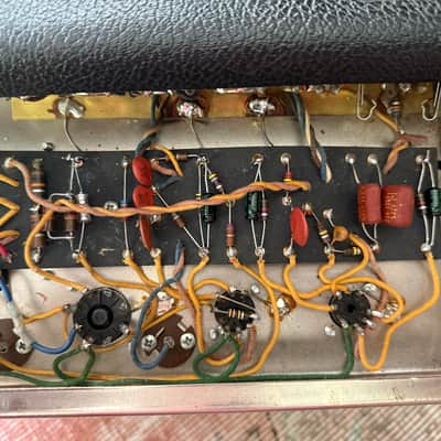 Fender Vibro Champ 6-Watt 1x8" Guitar Combo 1964 - 1967 - Black Panel image 13