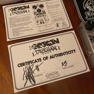 Reaper Pedals Dregain Dregen Signature #25/75 image 5