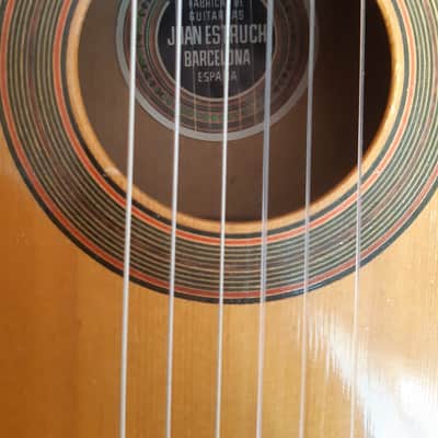 Juan Estruch 1960s Spanish Classical Guitar late 1960s image 2