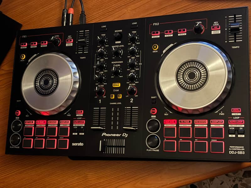Pioneer DDJ-SB3 2-Channel DJ Controller 2010s - Black | Reverb