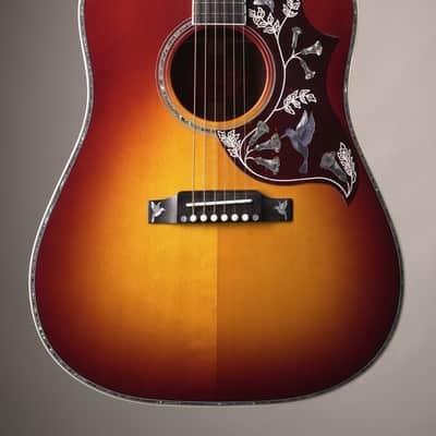 Gibson Custom Shop "Made to Measure" Hummingbird Custom Koa Acoustic Guitar - Autumnburst, incl. OHSC image 1