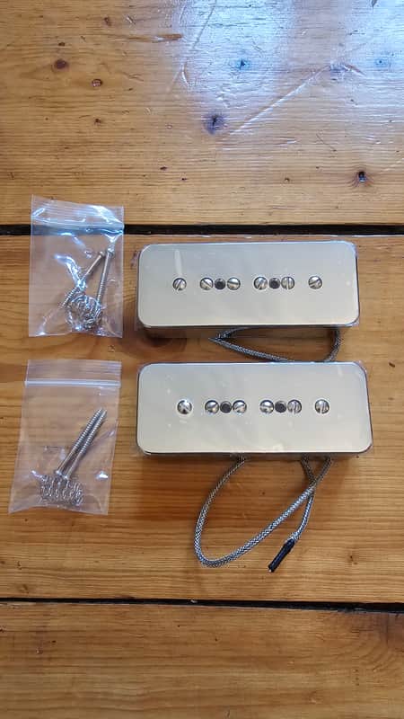 Custom Neil Young Old Black pickups P90 chrome standard size