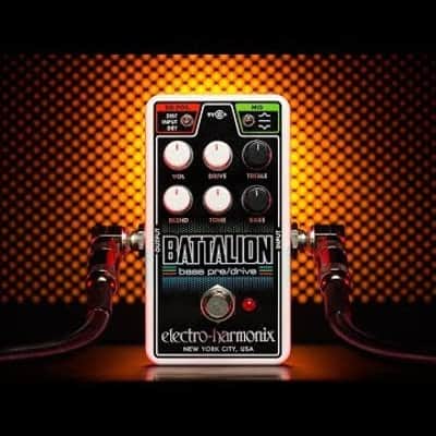 Nano Battalion Bass Preamp/Overdrive Bass Effects Pedal image 2