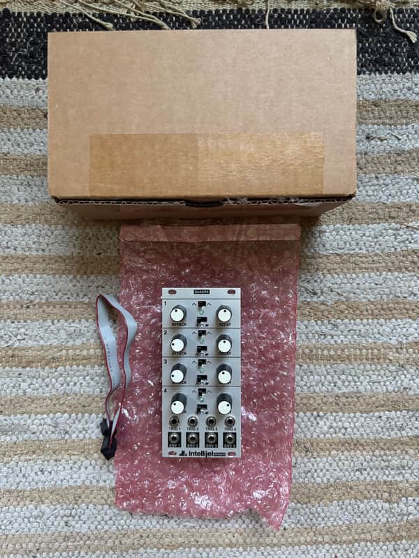 Intellijel Quadra Quad Function / Envelope Generator Eurorack Synth Module 2013 - 2019 Silver image 1
