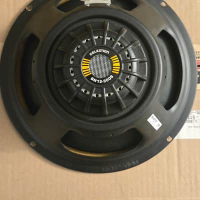 Celestion BN12-300S 12" 300-Watt 4ohm Bass Amp Speaker 2020s - Black image 1