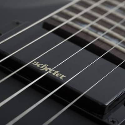 Schecter Demon-6 FR Electric Guitar B-Stock - Aged Black Satin (3661) image 7