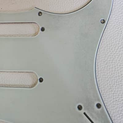 Fender Stratocaster Aged Relic 3 ply Pickguard Mint Green, 62  59-62 image 3