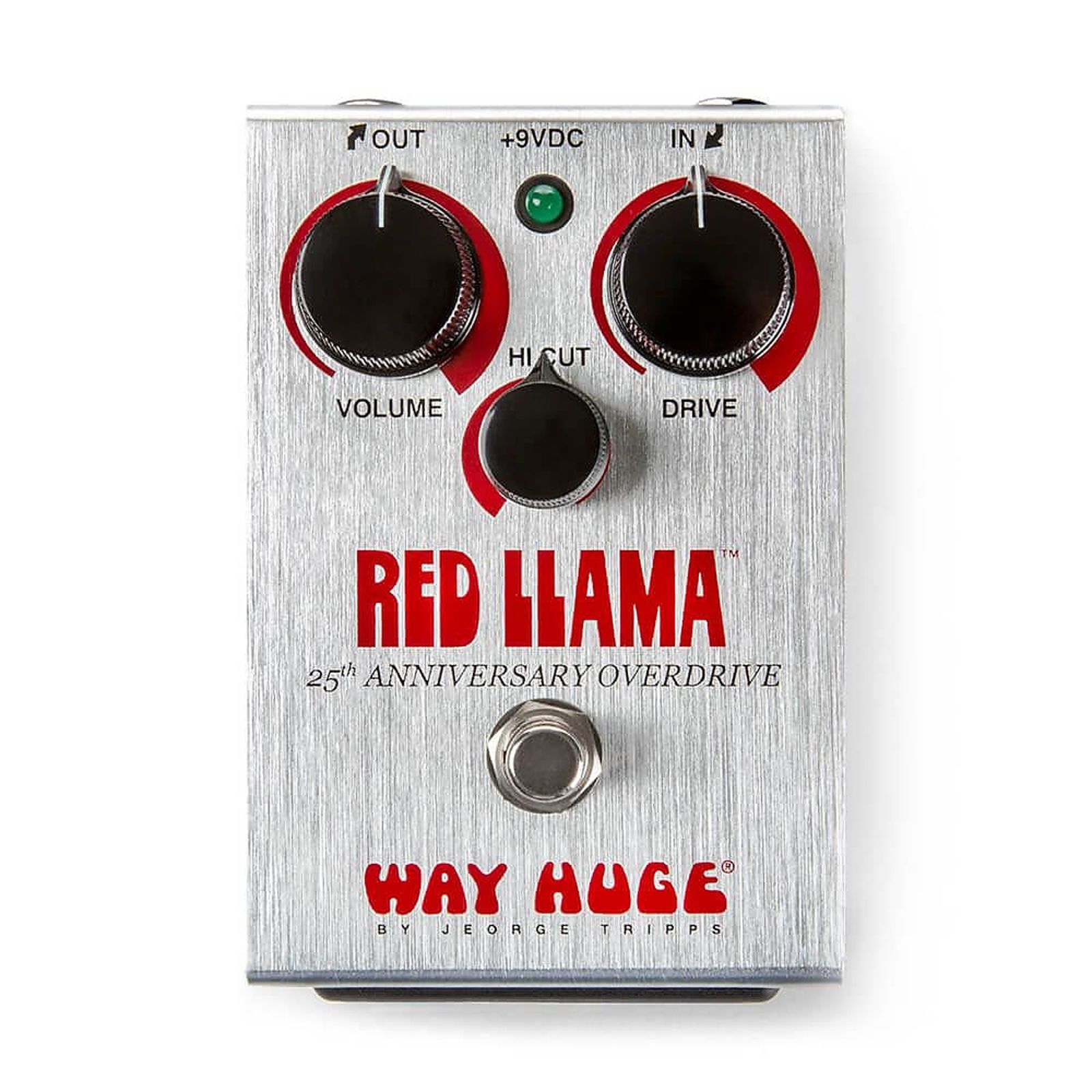 Way Huge WHE206 25th Anniversary Red Llama Overdrive | Reverb