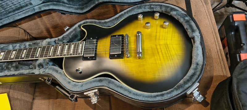 Epiphone Les Paul Prophecy 2020 - 2024 - Olive Tiger Aged Gloss image 1