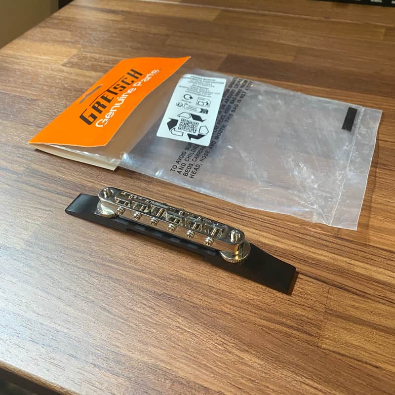 Gretsch Adjusto-Matic Bridge Ebony Base image 1