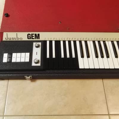 GEM Jumbo 61 transistor organ 1972 image 1