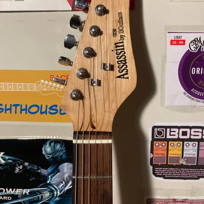 Partscaster squier/bg guitars.complete set up w new strings etc image 5