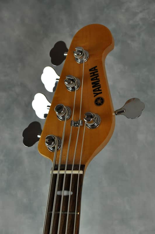 Yamaha BB615 5-String Active Bass Guitar - Yellow Natural | Reverb