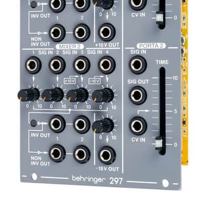 Behringer 297 Dual Portamento/CV Utilities Eurorack Synthesizer Module image 1