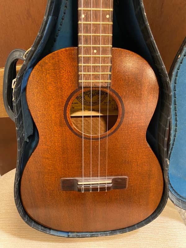 Vintage 1960's Favilla Baritone Ukulele image 1