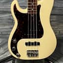 Used Fender 1999 Left Handed USA Hot Rodded Precision P-Bass 4 String Electric Bass with Gig Bag