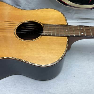 Petros Guitars High Cliff Rose Acoustic Guitar with Case image 5