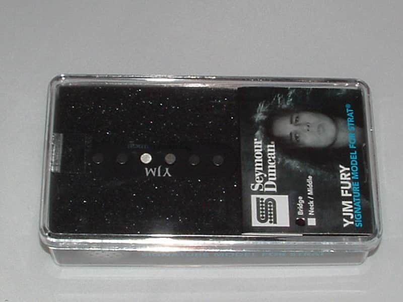 Seymour Duncan STK-S10 Yngwie J. Malmsteen Fury Bridge (Black) - YJM Bridge Black image 1