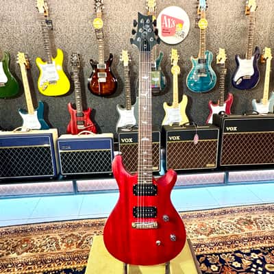 PRS SE CE24 Standard Satin Stoptai 2026 - Vintage Cherry image 3