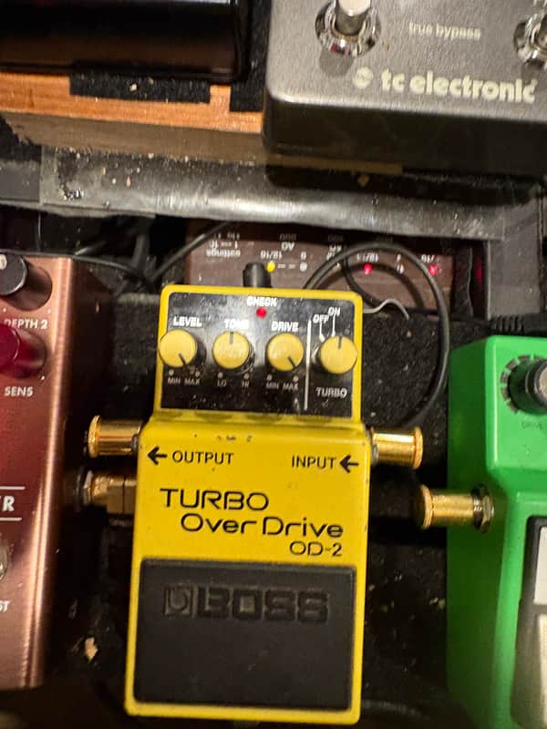 Boss OD-2 Turbo Overdrive | Reverb