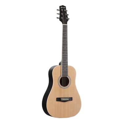 Boroughs B15MNT 3/4 Size Acoustic Guitar, Natural image 3