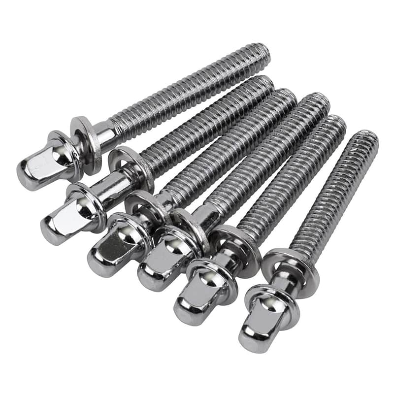 Pearl T061/6 W7/32 x 42mm Snare Drum / Tom Tension Rods (6) image 1