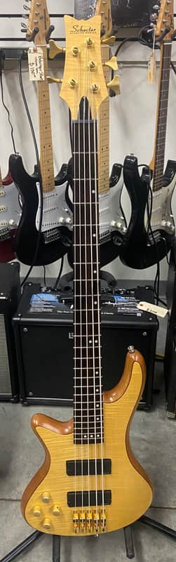 2006 Schecter Diamond Series Stiletto Custom-5 - Lefty - Includes Soft Case! image 1